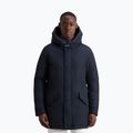 Férfi Woolrich Polar High Collar Parka melton kék