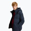 Férfi Woolrich Sierra Supreme Down melton kék kabát 4