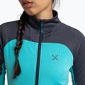 Montura Rise Maglia női pulóver türkizkék/grafit kék 4