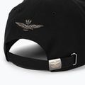 Férfi baseballsapka Aeronautica Militare Basic With Metal Eagle jet black 5