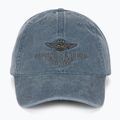 Férfi baseballsapka Aeronautica Militare Pigment Treated blue navy 2