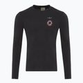 Férfi hosszú ujjú felső Aeronautica Militare Flying Team jet black
