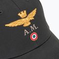 Férfi baseballsapka Aeronautica Militare Cotton With Logo jet black 3