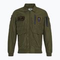 Férfi Aeronautica Militare Heritage katonai olívazöld kabát