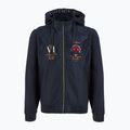 Férfi pulóver Aeronautica Militare 251AF500F459 Cappucio kék tengerészkék