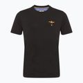 Férfi Aeronautica Militare Essential jet fekete póló