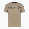 Férfi Aeronautica Militare Heritage dune bézs színű póló