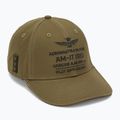 Férfi Aeronautica Militare baseball sapka 252HA1223UCT03299 sötét olajzöld színű
