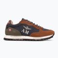 Férfi cipők Aeronautica Militare 252SC0320UPL00313 navy blue/brown 2