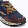 Férfi cipők Aeronautica Militare 252SC0276UCT03546 multicolor navy blue/burnt/burgundy 6