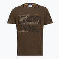 Férfi póló Aeronautica Militare TS2535UJ00641 chestnut brown