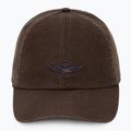 Férfi baseballsapka Aeronautica Militare HA1245UCT04293 chestnut brown 2
