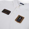 Férfi póló Aeronautica Militare PO1927UP00191 Polo off white 3