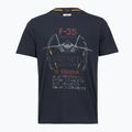 Férfi póló Aeronautica Militare TS2536UJ00641 navy blue
