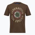Férfi póló Aeronautica Militare TS2538UJ00727 chestnut brown