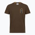 Férfi póló Aeronautica Militare TS2535UJ00641 chestnut brown