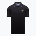 Férfi póló Aeronautica Militare 262PO1308UP00082 Polo jet black