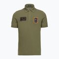 Férfi póló Aeronautica Militare PO1927UP00191 Polo lichen green