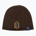 Férfi téli sapka Czapka Aeronautica Militare 262CU0092UL00450 chestnut brown