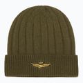 Férfi téli sapka Czapka Aeronautica Militare 262CU0098UL00485 verde militare