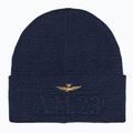 Férfi téli sapka Czapka Aeronautica Militare 262CU0099UL00949 Blu Navy
