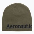 Férfi téli sapka Czapka Aeronautica Militare 262CU0093UL00450 Tea Leaf