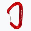 Mászókarabiner Climbing Technology Fly-Weight Evo red