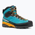 Férfi túrabakancs SCARPA Mescalito TRK GTX türkiz-fekete 61050 10