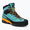 Női túrabakancsok SCARPA Mescalito TRK GTX türkiz-fekete 61050