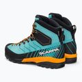 Női túrabakancsok SCARPA Mescalito TRK GTX türkiz-fekete 61050 3