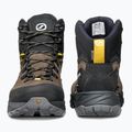 Férfi trekking cipő SCARPA Rush TRK Pro GTX volcano/mustard 11