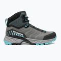 Női trekking cipő SCARPA Rush TRK GTX midgray/aqua 9