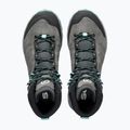 Női trekking cipő SCARPA Rush TRK GTX midgray/aqua 12