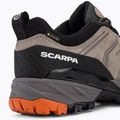 Férfi túrabakancs SCARPA Rush Trail GTX taupe/mango 9