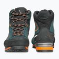 Férfi túrabakancs SCARPA Zodiac TRK GTX petrol/rust orange 8