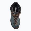 Férfi túrabakancs SCARPA Zodiac TRK GTX petrol/rust orange 5