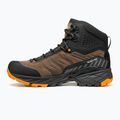 Férfi túracipő SCARPA Rush TRK GTX brown/orange 10