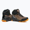 Férfi túracipő SCARPA Rush TRK GTX brown/orange 11