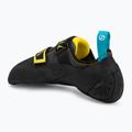 SCARPA Vapor V füst/sárga mászócipő 3