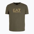 Férfi póló EA7 Emporio Armani Train Gold Label Tee Pima Big Logo beetle