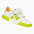 Geox Gisli fehér/fluo zöld gyermek cipő 10