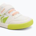 Geox Gisli fehér/fluo zöld gyermek cipő 7