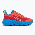 Geox Flexyper Fast piros/világoskék junior cipő 2