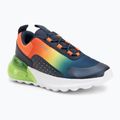 Geox Activart Illuminus navy/lime junior cipő