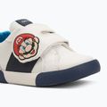 Geox Gisli gyermek cipő fehér/navy/narancs színű 7