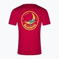 La Sportiva férfi Climbing on the Moon fucsia/giallo póló 2