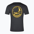 La Sportiva férfi Climbing on the Moon carbon/giallo póló 2