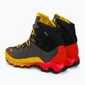 Férfi túrabakancs La Sportiva Aequilibrium Trek GTX carbon/sárga 3