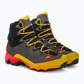 Férfi túrabakancs La Sportiva Aequilibrium Trek GTX carbon/sárga 4
