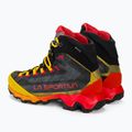 Férfi túrabakancs La Sportiva Aequilibrium Hike GTX carbon/sárga 3